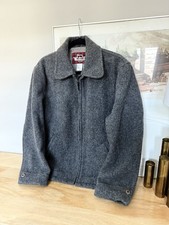 Vintage 60s 70s 80s Woolrich Wool Buckleback Coat Women's Men’s picture