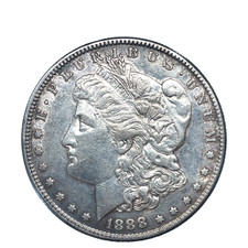 1888-S Morgan Dollar XF-Extremely Fine 90% Silver $1 U.S Coin # 2546 picture