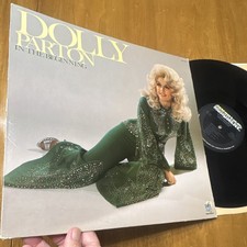 1978 Dolly Parton In the Beginning vinyl LP plays great VG++ cover and vinyl picture