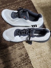 NEW Wilson Rush Pro 4.0 Shift  Mens Pickleball Size 10.5 Tennis  Shoes Gray NWOB picture