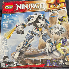 LEGO NINJAGO Legacy Zane's Titan Mech Battle 71738 Boxed 840pcs 9+ picture