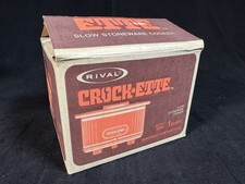 New - Vintage - Rival Crock•Ette Slow Cooker - Model 3200 - 1 Quart - NOS Works picture