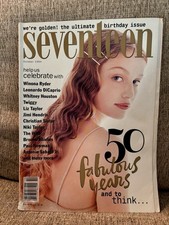 Seventeen Magazine October 1994 50th Anniversary Leonardo DiCaprio Winona Ryder picture