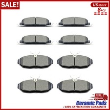 Front & Rear Ceramic Brake Pads For 2005 2006 2007 2008 2009 2010 Ford Mustang picture