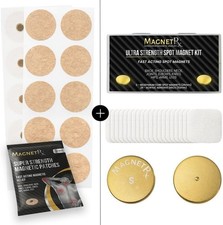 MagnetRX Magnetic Patches and Spot Magnet Bundle Ultra Strength Magnets picture