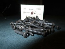 (100) #10 X 1 W/ #8HD PHIL OVAL HD T.S. - BLACK OXIDE picture