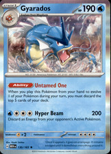 Gyarados Holo Rare SV: Scarlet & Violet 151 130/165 NM Kouki Saitou 2023 picture