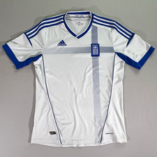 Adidas Greece Soccer Jersey Mens Large UEFA Euro Champions 2004 Climacool picture