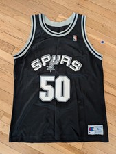Vintage Champion San Antonio Spurs David Robinson 50 Jersey Mens 44  USA NBA picture