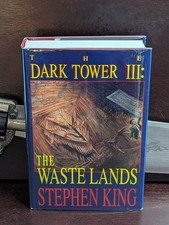 Stephen King Dark Tower III The Waste Lands 1st/1st Grant 1991 LN Mylar picture