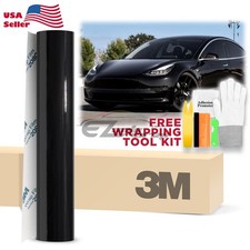 Genuine 3M 2080 Series G12 Gloss Black Vinyl Wrap Vehicle Film Decal Bubble Free picture