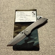 Simeon Custom Knives - KROW - CPM154 - excellent+ You do not see these for sale picture