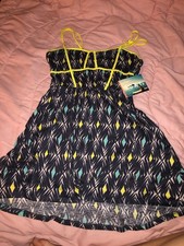 Roxy Dear Delight Geo Print Strappy Mini Dress picture