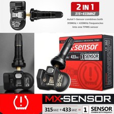 Autel TPMS MX-Sensor 315MHz & 433MHz Programmable Universal Tire Pressure Rubber picture