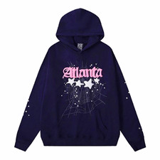 Sp5der Atlanta Hoodie 'Navy' any size picture