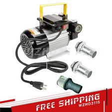 Oil Diesel Fuel Transfer Pump 16GPM 550W Self Priming 110V AC 60L/min Oil Pump picture