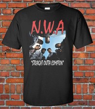 Vintage Recreated NWA SOC 90s Style Bootleg Tee Graphic T-Shirt picture