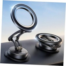 Lamicall for MagSafe Car Mount [All-Metal] Magnetic Phone Holder for Your Black picture