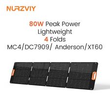 NURZVIY 80W Portable Solar Panel, Lightweight-ONLY 12 lbs, For Solar Generator picture