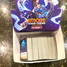 Riot Games League of Legends TCG Riftbound Unleashed Isolate English Card Lot picture