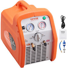 VEVOR Refrigerant Recovery Machine 1 HP Dual Cylinder AC HVAC Recycling Tool picture