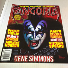 FANGORIA #298 November 2010 KISS Gene Simmons Cover With Original Poster NM picture