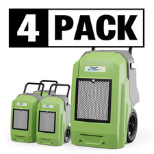 ALORAIR 4PCS 180 PPD Industrial Dehumidifier with Pump for Water Damage Restore picture