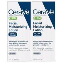 CeraVe PM (PK Of 6) Facial Moisturizing Lotion  3oz (Same Day Shipping) picture