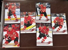 2025-26 UD Extended Team Canada Lot McDavid Crosby Makar 646-651 picture