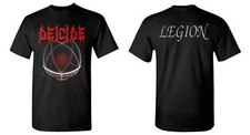DEICIDE cd cvr LEGION Official 2-Sided SHIRT Size MED New death metal picture