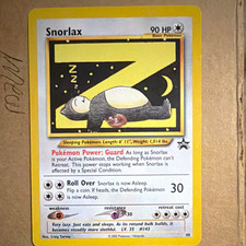 Snorlax Wotc Promo 49/53 - 90 HP Basic Regular English 2002 Turvey picture