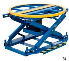 Global Industrial Self-Leveling Airbag Operated Pallet Carousel Skid Positioner picture
