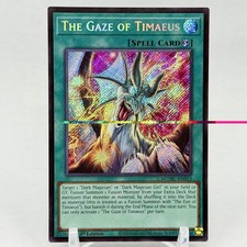 The Gaze of Timaeus MZMU-EN013 Secret Rare 1st Edition Yugioh picture
