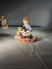 Vintage Childhood Moments Figurine - Once Upon A Time  W picture