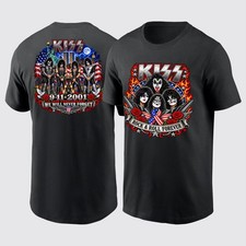 Kiss Band 9/11 25th Anniversary Memorial Shirt, We Will Never Forget picture