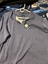 Gap Quarter Zip Blue/Grey picture