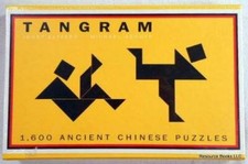 Tangram: 1,600 Ancient Chinese Puzzles - Paperback By Joost Elffers - GOOD picture