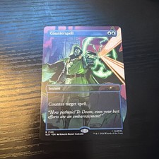 MTG Counterspell 7123 Secret Lair Drop Marvel Doctor Doom Non-Foil Rare picture