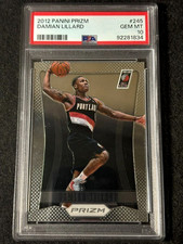 2012 Panini Prizm Damian Lillard RC #245 PSA 10 Blazers All Star 3 point champ picture