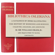 Bibliotheca Osleriana Osler Library History of Medicine Bibliography McGill 1969 picture