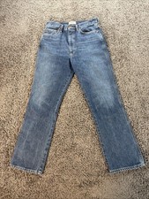AGOLDE 90s Pinch Waist Jeans Womens 28 Portrait High Rise Straight Made USA picture