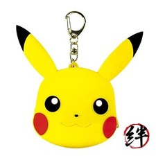 TES Factory Pokemon Silicon Silicon Mini Pouch Pikachu PM-5533816PC picture