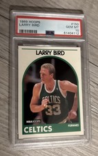 1989-90 NBA Hoops - Larry Bird #150 PSA 10 picture