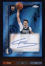 DIGITAL 2026 Topps Chrome Update Cooper Flagg RC Auto Blue Refractor /150 picture