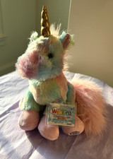 NEW GANZ WEBKINZ 2026 ENCHANTED UNICORN W/ 2 CODES WK00037 - *RECEIVE PICTURED* picture