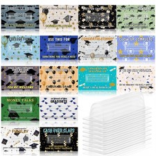 Gueevin 16 Sets Funny Graduation Money Holder 5.51 x 3.35 inches, multicolor picture