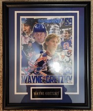 WAYNE GRETZKY AUTOGRAPHED SIGNED FRAMED 11X14 PHOTO / LA KINGS / PSA/DNA / HOF picture