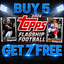 2026 Topps Flagship Football Singles Cards  251-400 You Pick Complete Your Set picture