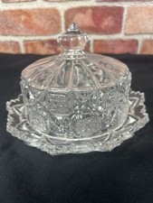 EAPG Westmoreland LACY DAISY Domed Butter/Tart/Small Cake Dish, 7