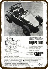 1966 MEYERS MANX TOW'D DUNE BUGGY Vintage-Look DECORATIVE REPLICA METAL SIGN picture